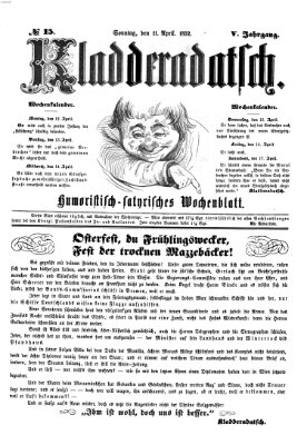 Kladderadatsch Sonntag 11. April 1852