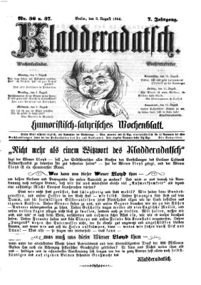 Kladderadatsch Sonntag 6. August 1854