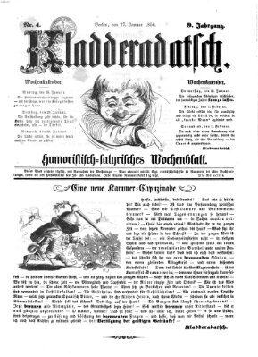 Kladderadatsch Sonntag 27. Januar 1856