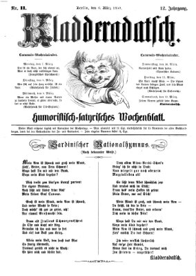 Kladderadatsch Sonntag 6. März 1859