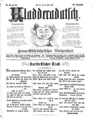 Kladderadatsch Sonntag 18. Mai 1862