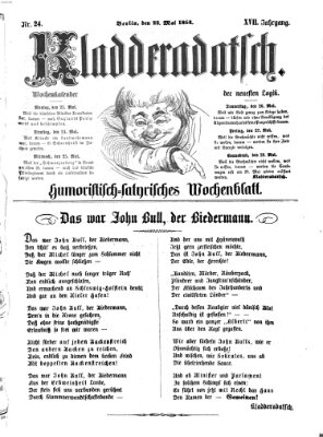 Kladderadatsch Sonntag 22. Mai 1864