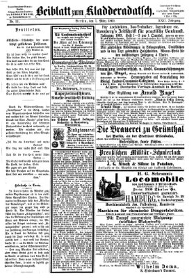 Kladderadatsch Sonntag 7. März 1869