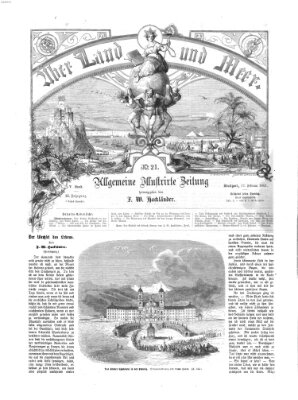 Über Land und Meer Sonntag 17. Februar 1861