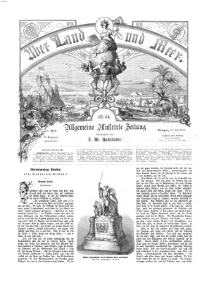 Über Land und Meer Sonntag 28. Juli 1861