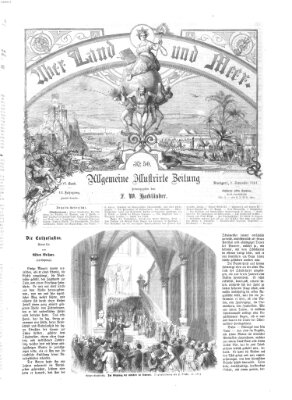 Über Land und Meer Sonntag 8. September 1861