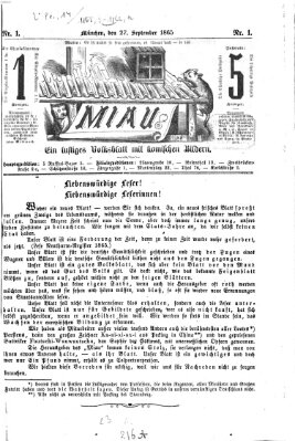 Miau Mittwoch 27. September 1865