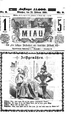 Miau Mittwoch 21. Februar 1866