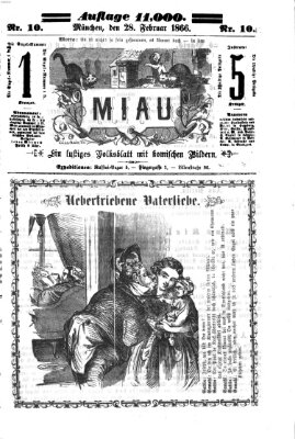 Miau Mittwoch 28. Februar 1866