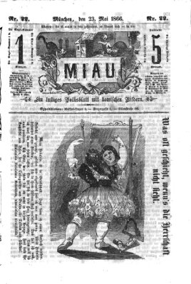 Miau Mittwoch 23. Mai 1866