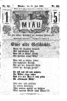 Miau Mittwoch 20. Juni 1866