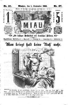 Miau Mittwoch 5. September 1866