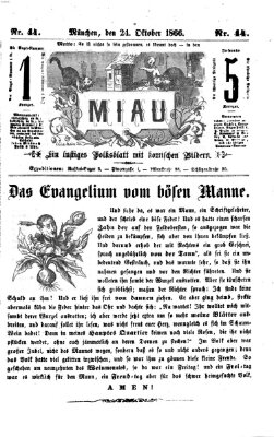 Miau Mittwoch 24. Oktober 1866