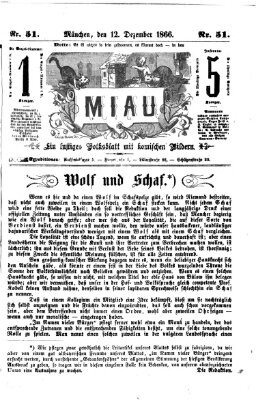 Miau Mittwoch 12. Dezember 1866