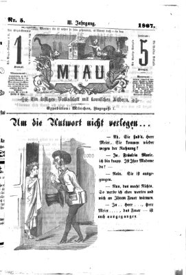 Miau Mittwoch 30. Januar 1867