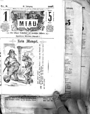 Miau Mittwoch 6. Februar 1867