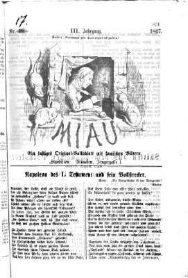 Miau Mittwoch 24. April 1867