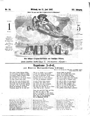 Miau Mittwoch 12. Juni 1867