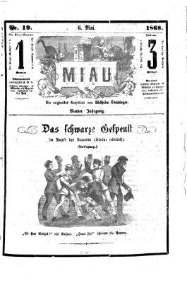 Miau Mittwoch 6. Mai 1868