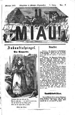 Miau Donnerstag 18. Februar 1869