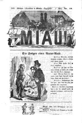 Miau Donnerstag 13. Mai 1869