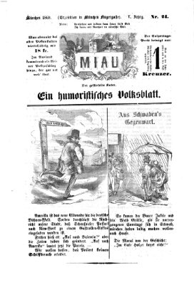 Miau Donnerstag 17. Juni 1869