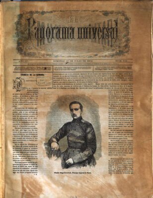 El panorama universal Sonntag 27. Juli 1862