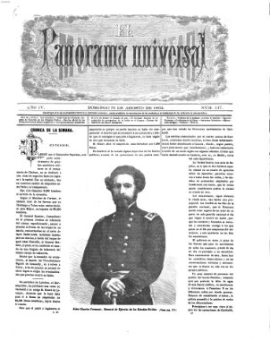 El panorama universal Sonntag 31. August 1862