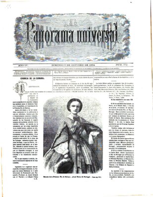 El panorama universal Sonntag 5. Oktober 1862