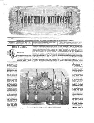 El panorama universal Sonntag 12. Oktober 1862