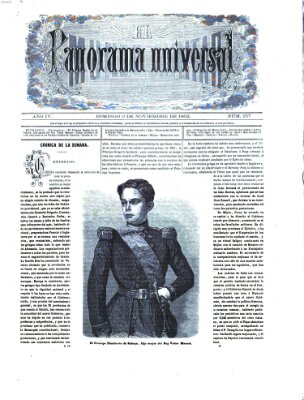 El panorama universal Sonntag 9. November 1862