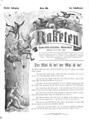 Raketen (Schalks-Narr) Freitag 6. Mai 1864