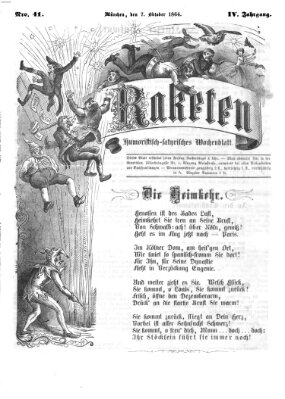 Raketen (Schalks-Narr) Freitag 7. Oktober 1864