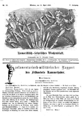 Raketen (Schalks-Narr) Samstag 15. April 1865