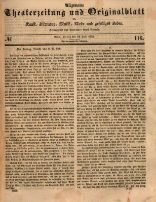 Allgemeine Theaterzeitung Freitag 12. Juni 1835