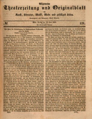 Allgemeine Theaterzeitung Freitag 19. Juni 1835