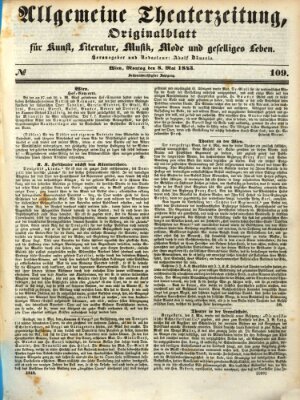 Allgemeine Theaterzeitung Montag 8. Mai 1843