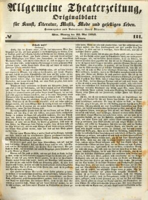 Allgemeine Theaterzeitung Montag 22. Mai 1843