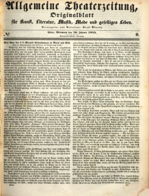 Allgemeine Theaterzeitung Mittwoch 10. Januar 1844