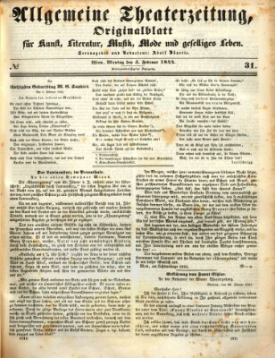 Allgemeine Theaterzeitung Montag 5. Februar 1844