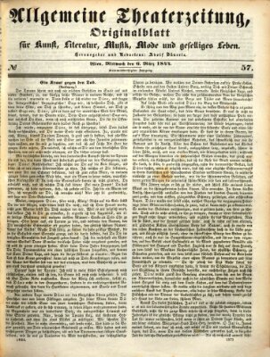 Allgemeine Theaterzeitung Mittwoch 6. März 1844