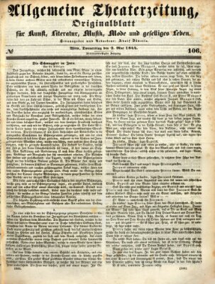 Allgemeine Theaterzeitung Donnerstag 2. Mai 1844