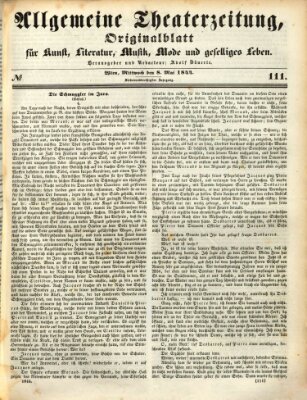 Allgemeine Theaterzeitung Mittwoch 8. Mai 1844