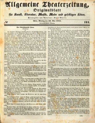 Allgemeine Theaterzeitung Montag 20. Mai 1844