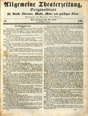 Allgemeine Theaterzeitung Freitag 24. Mai 1844