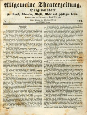 Allgemeine Theaterzeitung Dienstag 25. Juni 1844