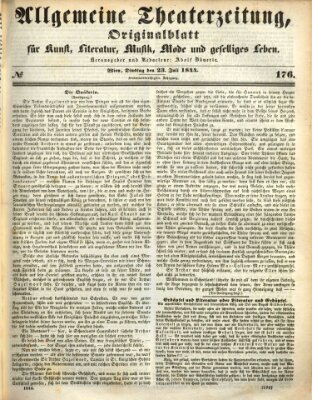 Allgemeine Theaterzeitung Dienstag 23. Juli 1844