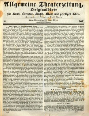 Allgemeine Theaterzeitung Mittwoch 28. August 1844