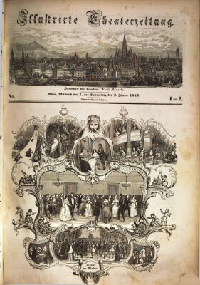 Allgemeine Theaterzeitung Donnerstag 2. Januar 1845