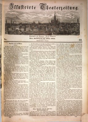 Allgemeine Theaterzeitung Mittwoch 15. Januar 1845